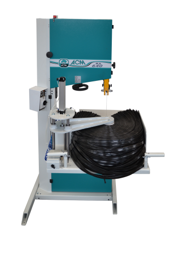 SEGA A NASTRO PER RECUPERO BOBINE E MATERIALI DI SCARTO